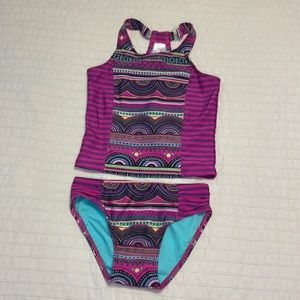 Multicolored Tankini Swimsuit size 5T